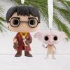 Hallmark Harry Potter and Dobby Funko POP! Christmas Ornaments, Set of 2, Pop Culture Gifts