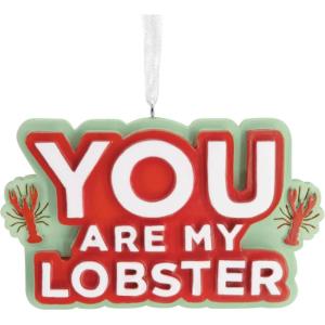Hallmark Friends You are My Lobster Christmas Ornament, TV Show Gifts