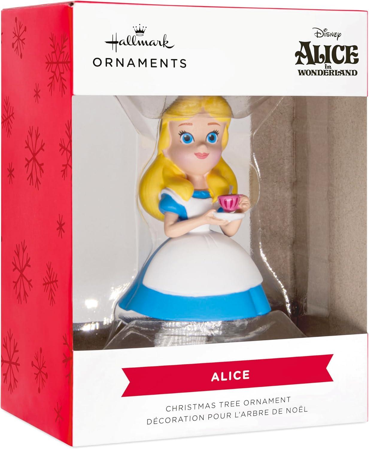 imageHallmark Disney Alice in Wonderland Christmas Ornament Gifts for Disney Fans