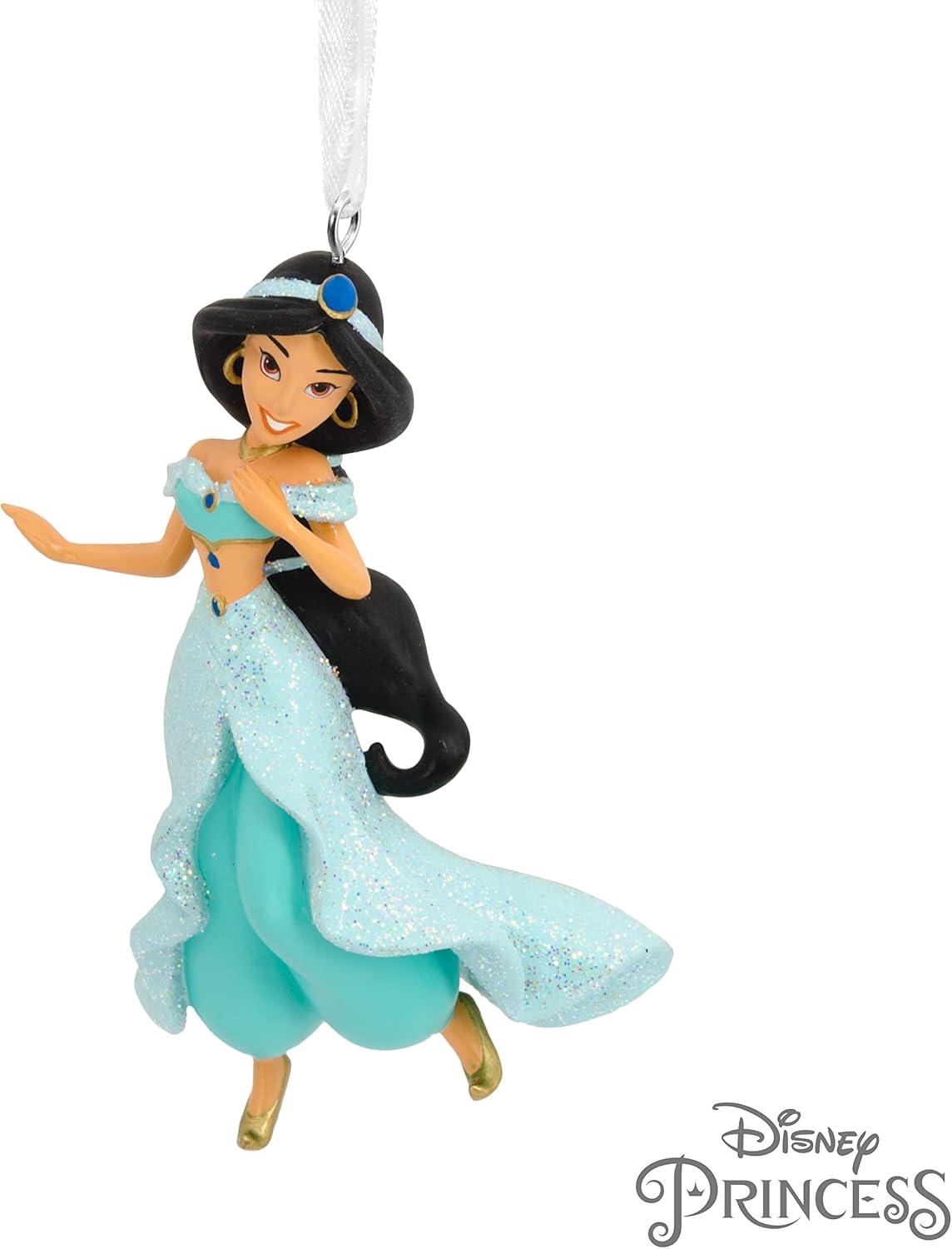 imageHallmark Disney Princess NeQwa Art Cinderella Christmas Ornament HandPainted GlassPrincess Jasmine