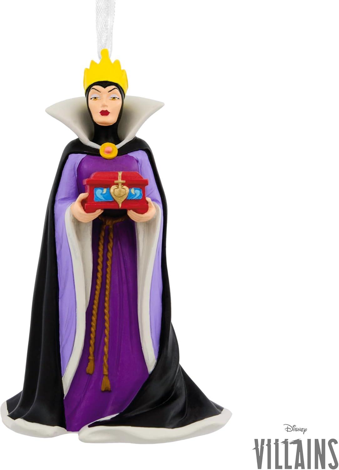 imageHallmark Disney Princess NeQwa Art Cinderella Christmas Ornament HandPainted GlassSnow White Evil Queen