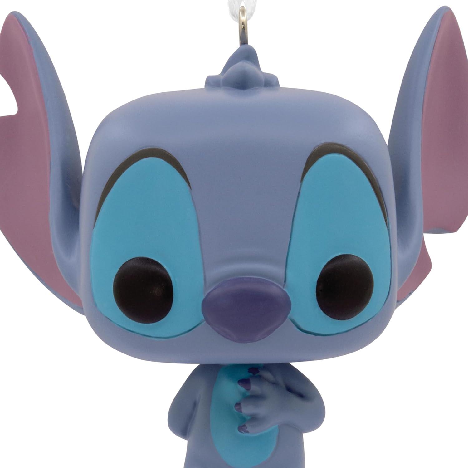 imageHallmark Disney Stitch with Scrump Funko POP Christmas Ornaments Set of 2 Pop Culture Gifts