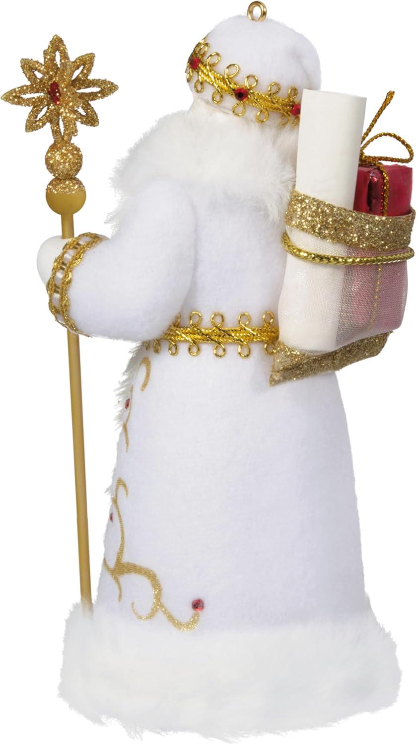 imageHallmark Keepsake Christmas Ornament 2024 Father Christmas Santa Collectors Gifts2025 White Father Christmas