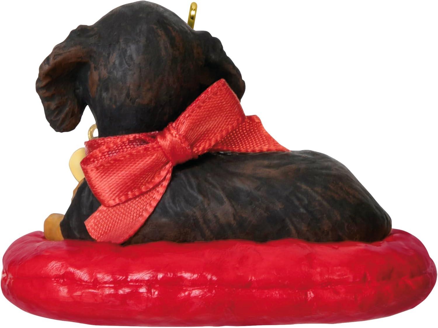 imageHallmark Keepsake Christmas Ornament 2024 Puppy Love Poodle 2024 Gifts for Animal Lovers2025 Puppy Love Dachshund