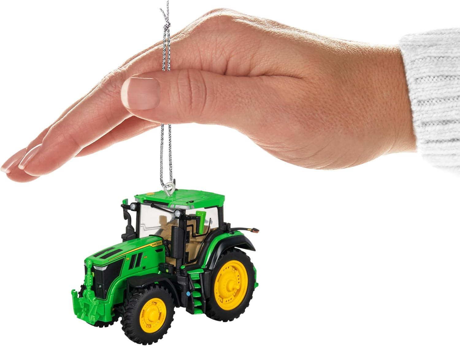 imageHallmark Keepsake Christmas Ornament 2025 1953 Indian Chief Motorcycle 2025 Metal Gifts for Motorcycle CollectorsJohn Deere 7R 350 Tractor