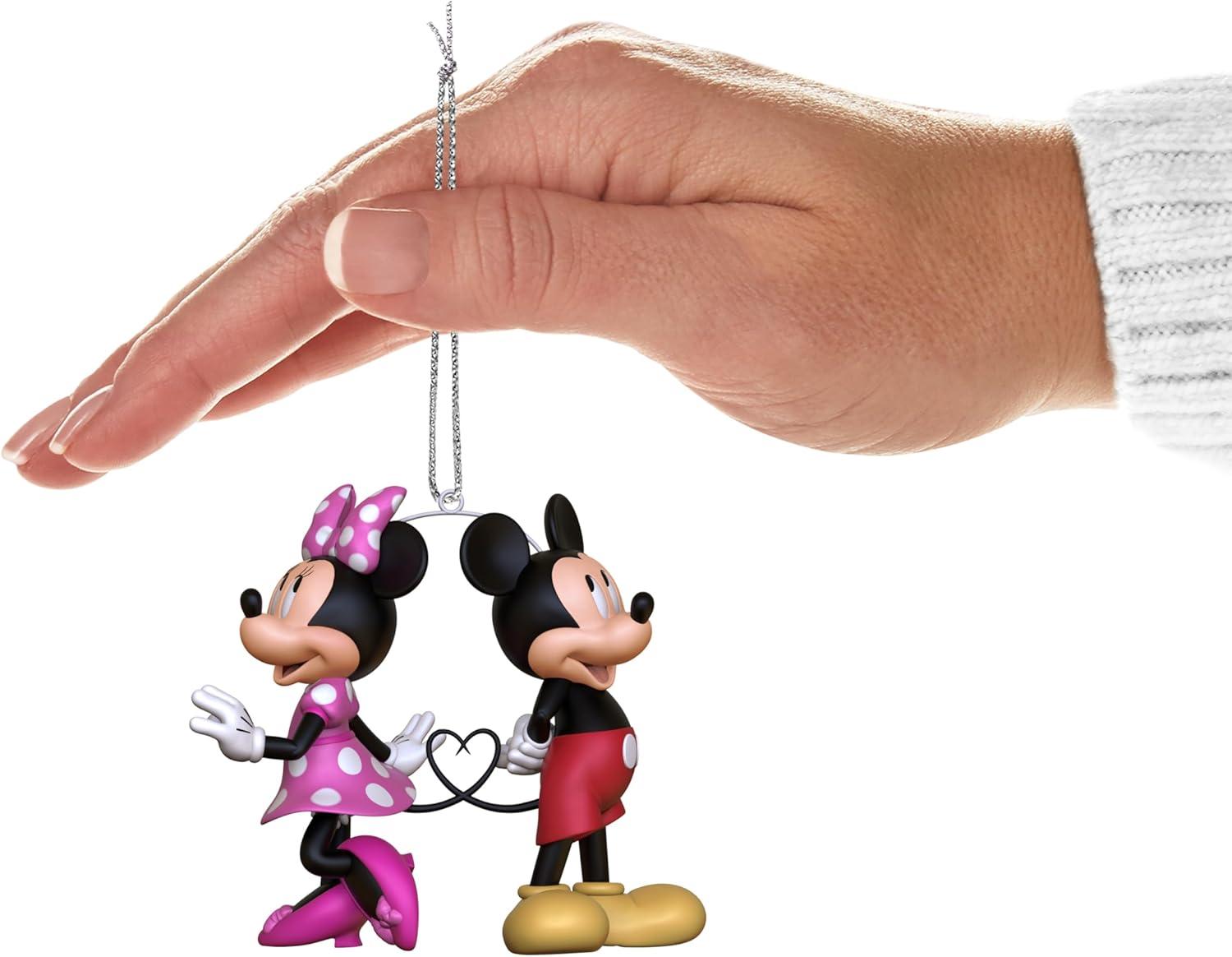 imageHallmark Keepsake Christmas Ornament 2025 Disney Mickey and Friends Boneafide Besties Gifts for Disney FansA Tail of Togetherness