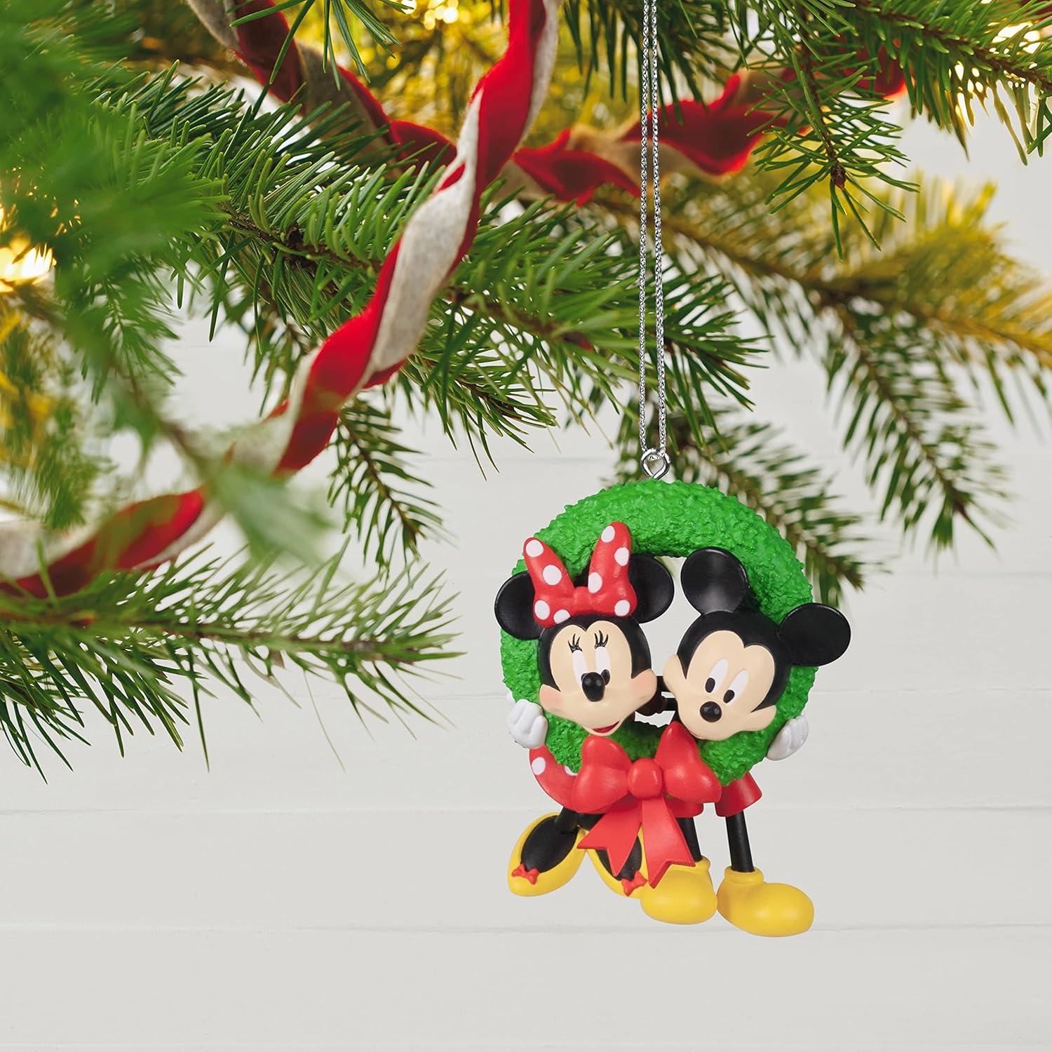 imageHallmark Keepsake Christmas Ornament 2025 Disney Mickey and Friends Boneafide Besties Gifts for Disney FansMerry Makers
