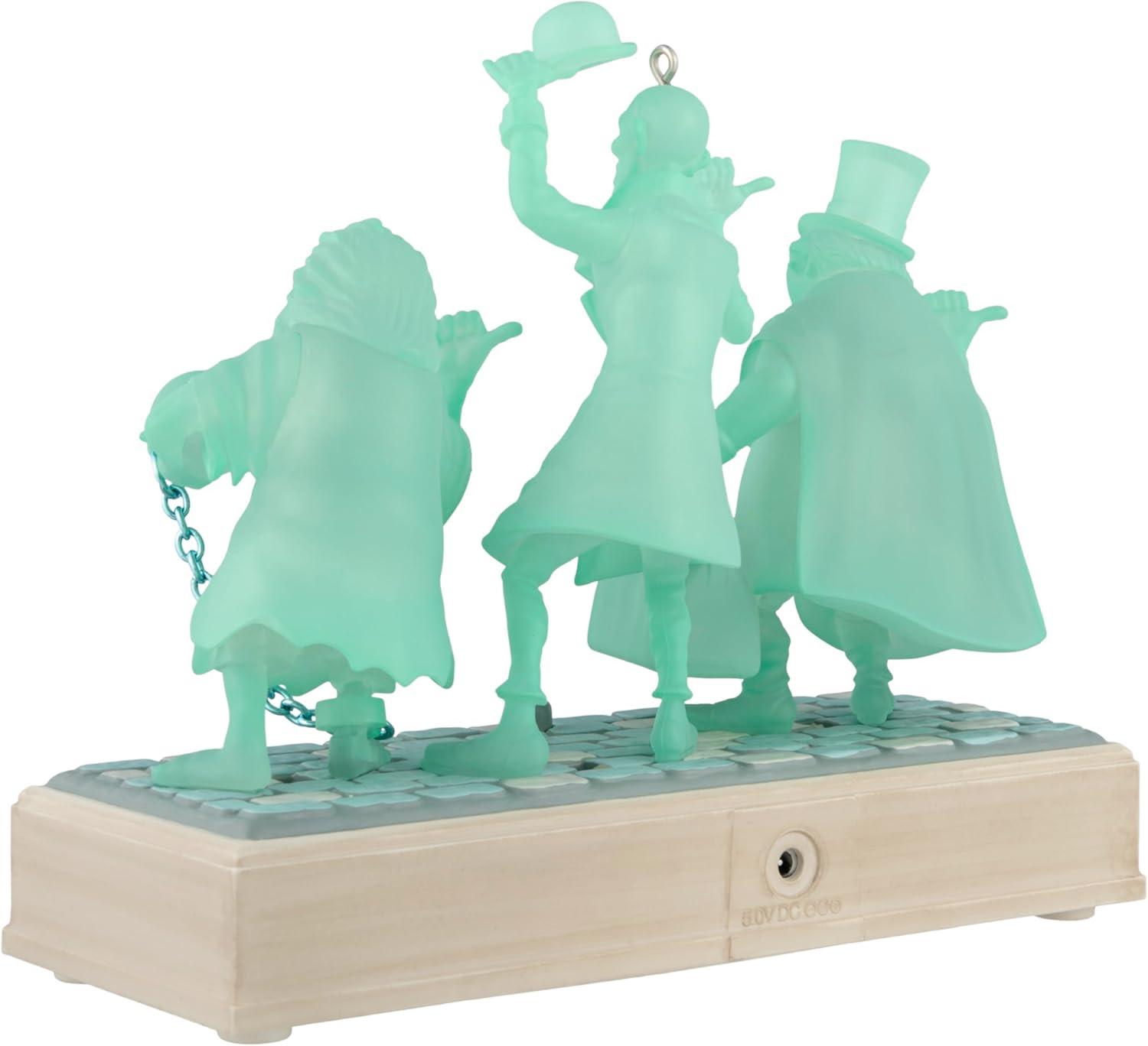 imageHallmark Keepsake Christmas Ornament 2025 Disney The Haunted Mansion Collection The Hitchhiking Ghosts with Light and Sound Gifts for Disney FansHitchhiking Ghosts