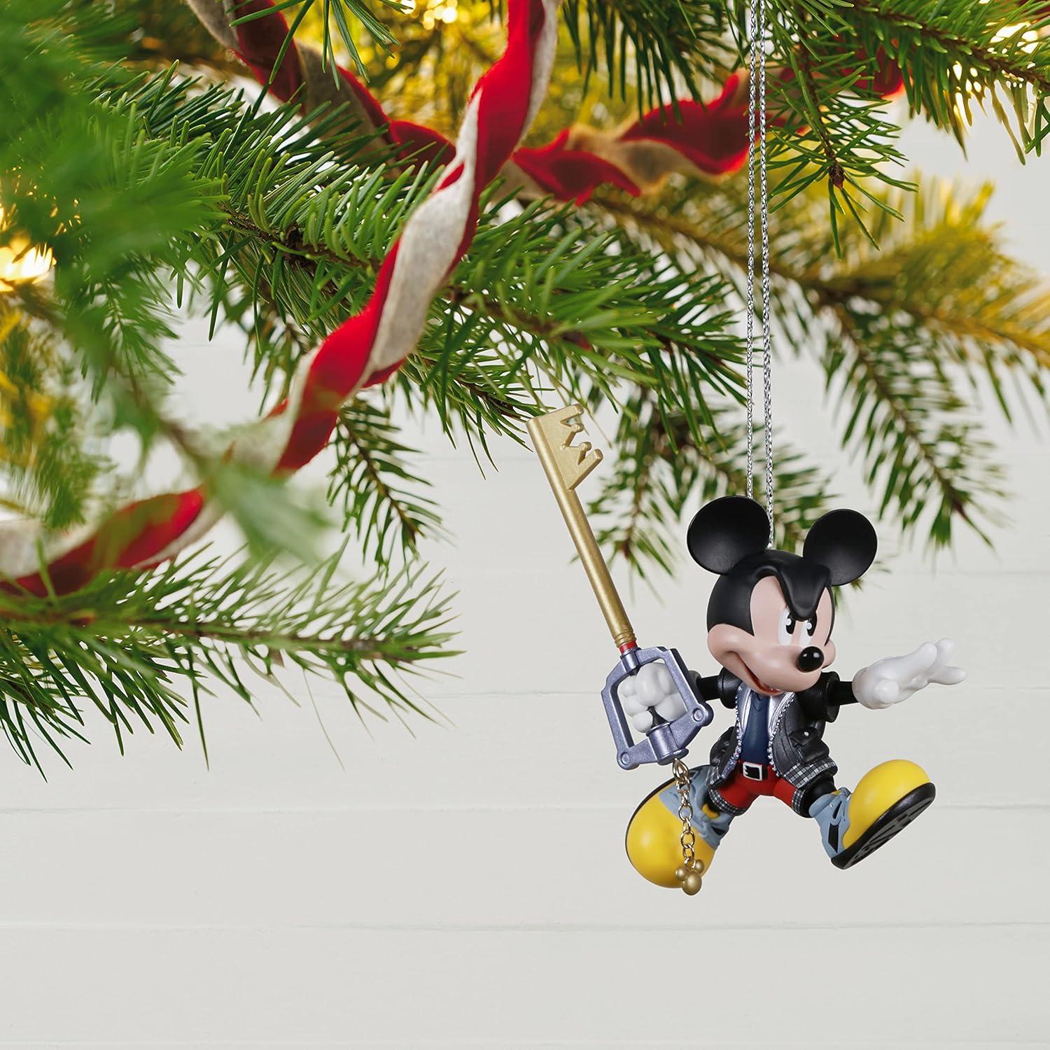 imageHallmark Keepsake Christmas Ornament 2025 Disney Tinker Bell Trimming The Tree with Tink with Light Gifts for Disney FansMickey Mouse Picture Perfect