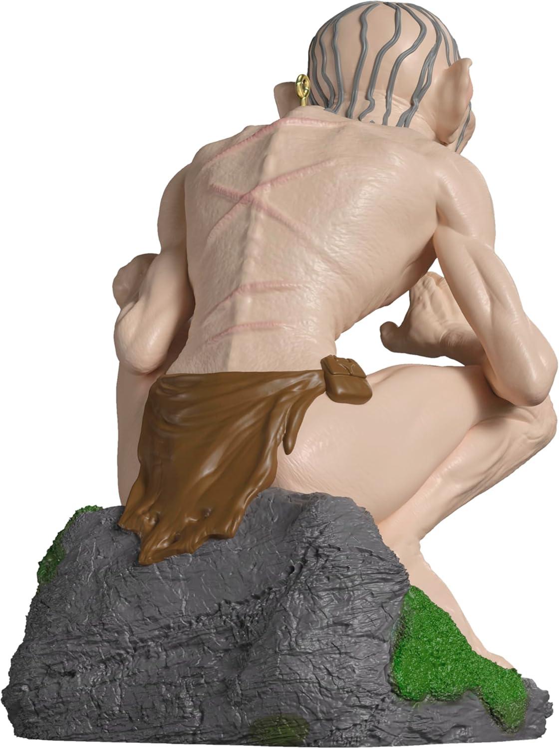 imageHallmark Keepsake Christmas Ornament 2025 The Lord of The Rings Gollum with Sound and Motion Movie GiftsGollum