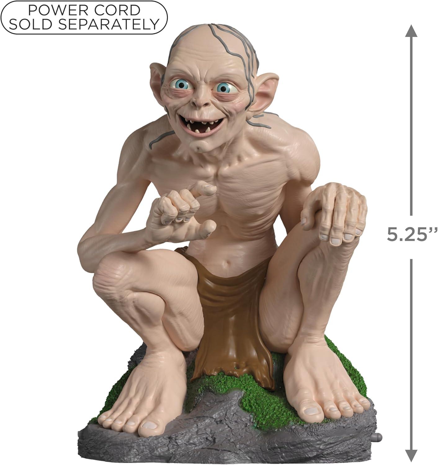 imageHallmark Keepsake Christmas Ornament 2025 The Lord of The Rings Gollum with Sound and Motion Movie GiftsGollum