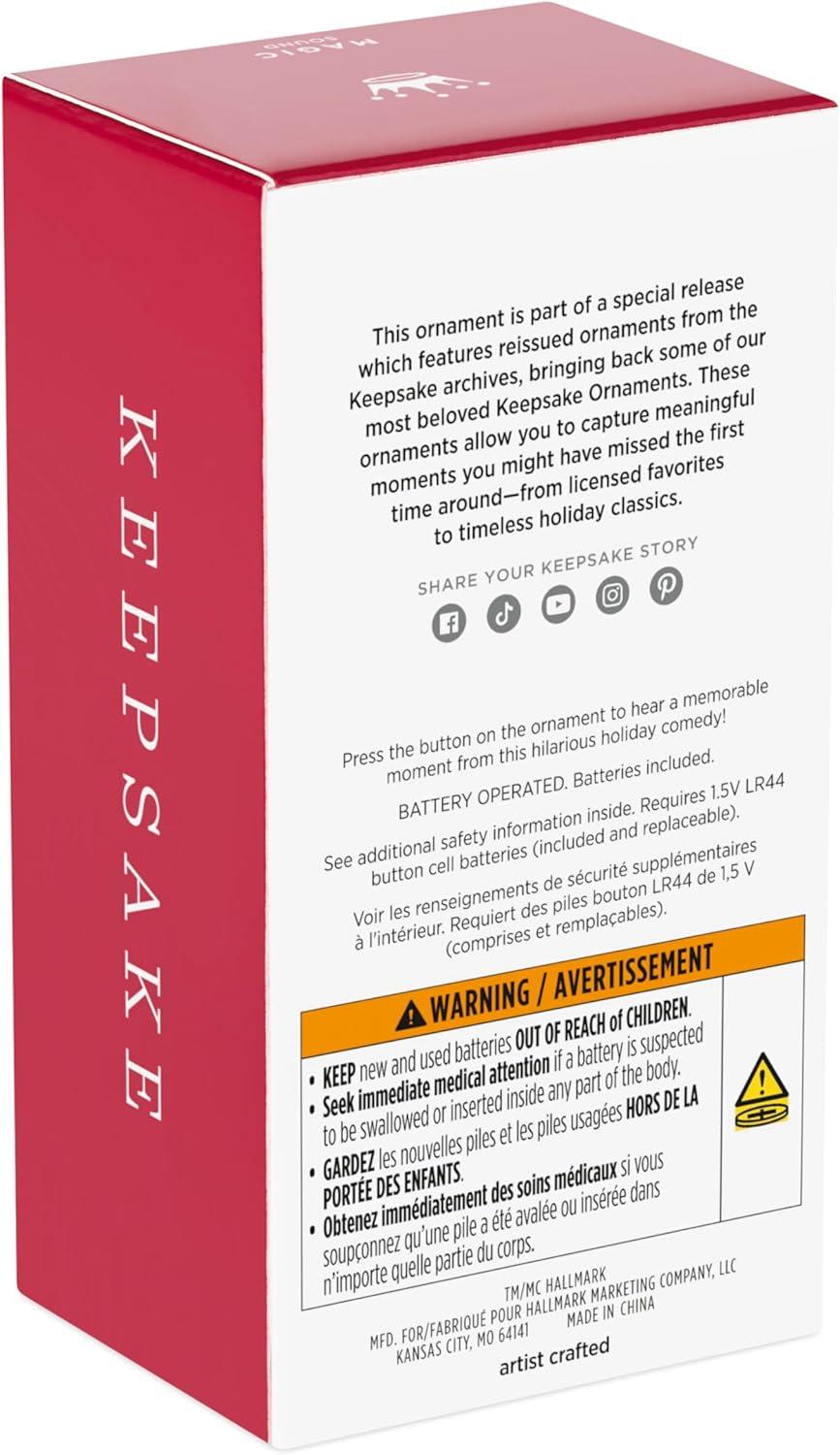 imageHallmark Keepsake Christmas Ornament National Lampoons Christmas Vacation Clarks Cup of Cheer With Sound Christmas Movie GiftsTrimming the Tree