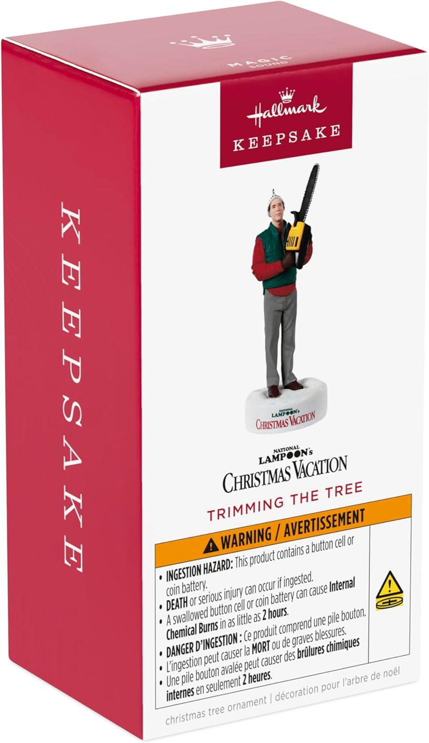 imageHallmark Keepsake Christmas Ornament National Lampoons Christmas Vacation Clarks Cup of Cheer With Sound Christmas Movie GiftsTrimming the Tree