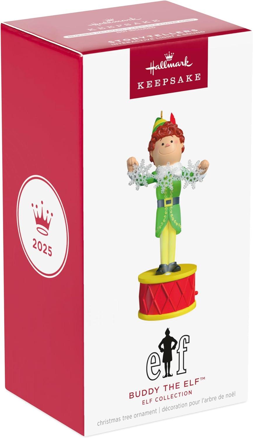 imageHallmark Keepsake Christmas Ornament The Year Without a Santa Claus Snow Miser and Heat Miser Christmas Movie GiftsBuddy the Elf