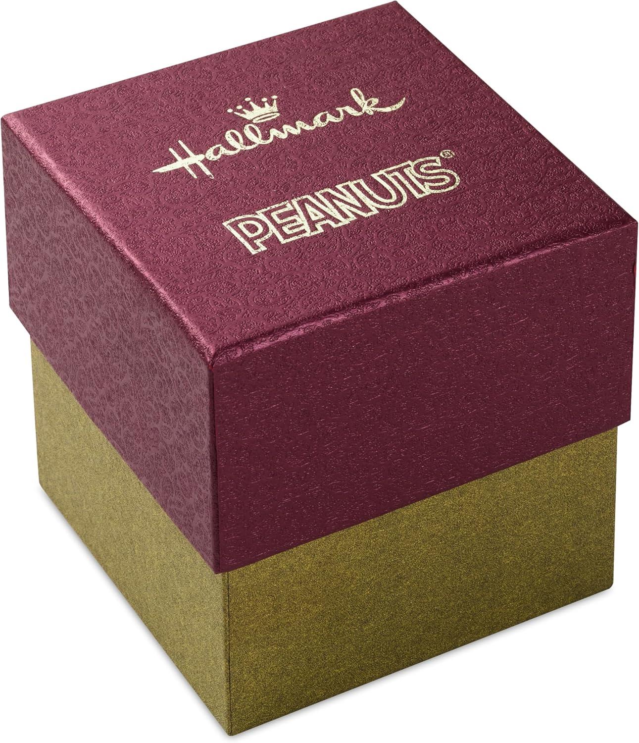 imageHallmark Peanuts NeQwa Art A Charlie Brown Christmas Christmas Ornament HandPainted GlassCharlie Brown and Linus