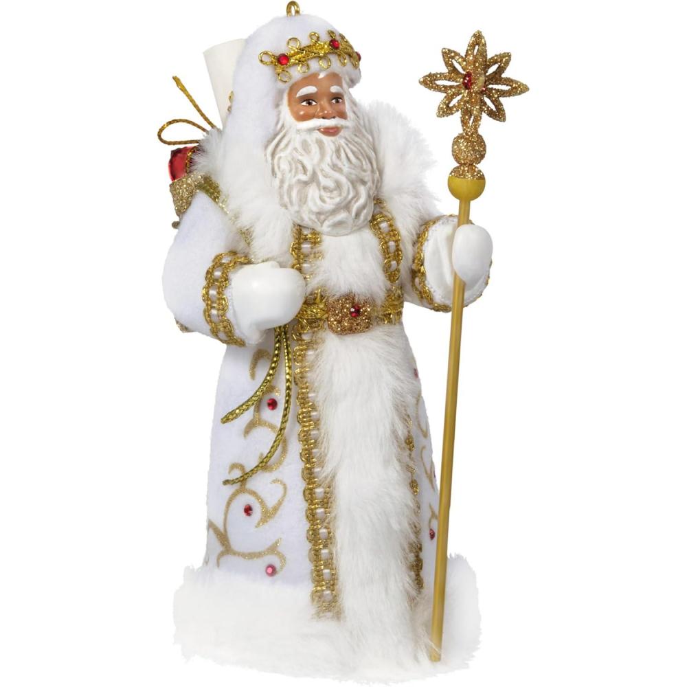 imageHallmark Keepsake Christmas Ornament 2024 Father Christmas Santa Collectors Gifts2025 Black Father Christmas