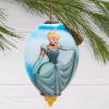 Hallmark Disney Princess Ne’Qwa Art Cinderella Christmas Ornament, Hand-Painted Glass(Ne’Qwa Disney Princess)