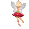Hallmark Keepsake Christmas Ornament 2024, Fairy Messengers Hibiscus Fairy, Gift for Her(Carnation Fairy)