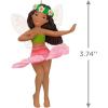 Hallmark Keepsake Christmas Ornament 2024, Fairy Messengers Hibiscus Fairy, Gift for Her(Hibiscus Fairy)
