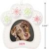 Hallmark Keepsake Christmas Ornament 2024, Puppy Love Poodle 2024, Gifts for Animal Lovers(2024 Happy Dog Photo Frame)