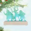 Hallmark Keepsake Christmas Ornament 2025, Disney The Haunted Mansion Collection The Hitchhiking Ghosts with Light and Sound, Gifts for Disney Fans(Hitchhiking Ghosts)