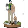 Hallmark Keepsake Christmas Ornament 2025, Disney The Haunted Mansion Collection The Hitchhiking Ghosts with Light and Sound, Gifts for Disney Fans(The Caretaker and His Dog)