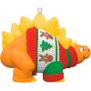 Hallmark Keepsake Christmas Ornaments 2025, Corn Ho-Ho-Hole, Set of 2, Outdoor Games Gifts(Sweatersaurus)
