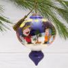 Hallmark Peanuts Ne’Qwa Art A Charlie Brown Christmas Christmas Ornament, Hand-Painted Glass(Charlie Brown and Linus)