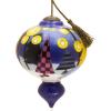 Hallmark Peanuts Ne’Qwa Art A Charlie Brown Christmas Christmas Ornament, Hand-Painted Glass(Charlie Brown and Linus)