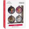 Hallmark Peanuts Snoopy and Holiday Doghouse Christmas Ornaments, Set of 2(Set of 4)