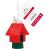 Hallmark Peanuts Snoopy on Doghouse Christmas Ornament with Light(Snoopy on Doghouse)