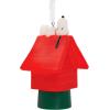 Hallmark Peanuts Snoopy on Doghouse Christmas Ornament with Light(Snoopy on Doghouse)