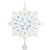 Hallmark Keepsake Christmas Ornament 2024, Snowflake 2024, Porcelain, Snowflake Gifts(2023 Snowflake)