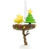 Hallmark Peanuts Ne’Qwa Art A Charlie Brown Christmas Christmas Ornament, Hand-Painted Glass(Woodstock)