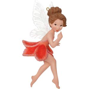 Hallmark Keepsake Christmas Ornament 2024, Fairy Messengers Hibiscus Fairy, Gift for Her(Gladiolus Fairy)