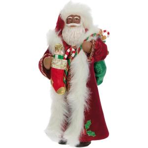 Hallmark Keepsake Christmas Ornament 2024, Father Christmas, Santa Collectors Gifts(2023 Black Father Christmas)