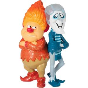 Hallmark Keepsake Christmas Ornament, The Year Without a Santa Claus Snow Miser and Heat Miser, Christmas Movie Gifts(Snow Miser and Heat Miser)