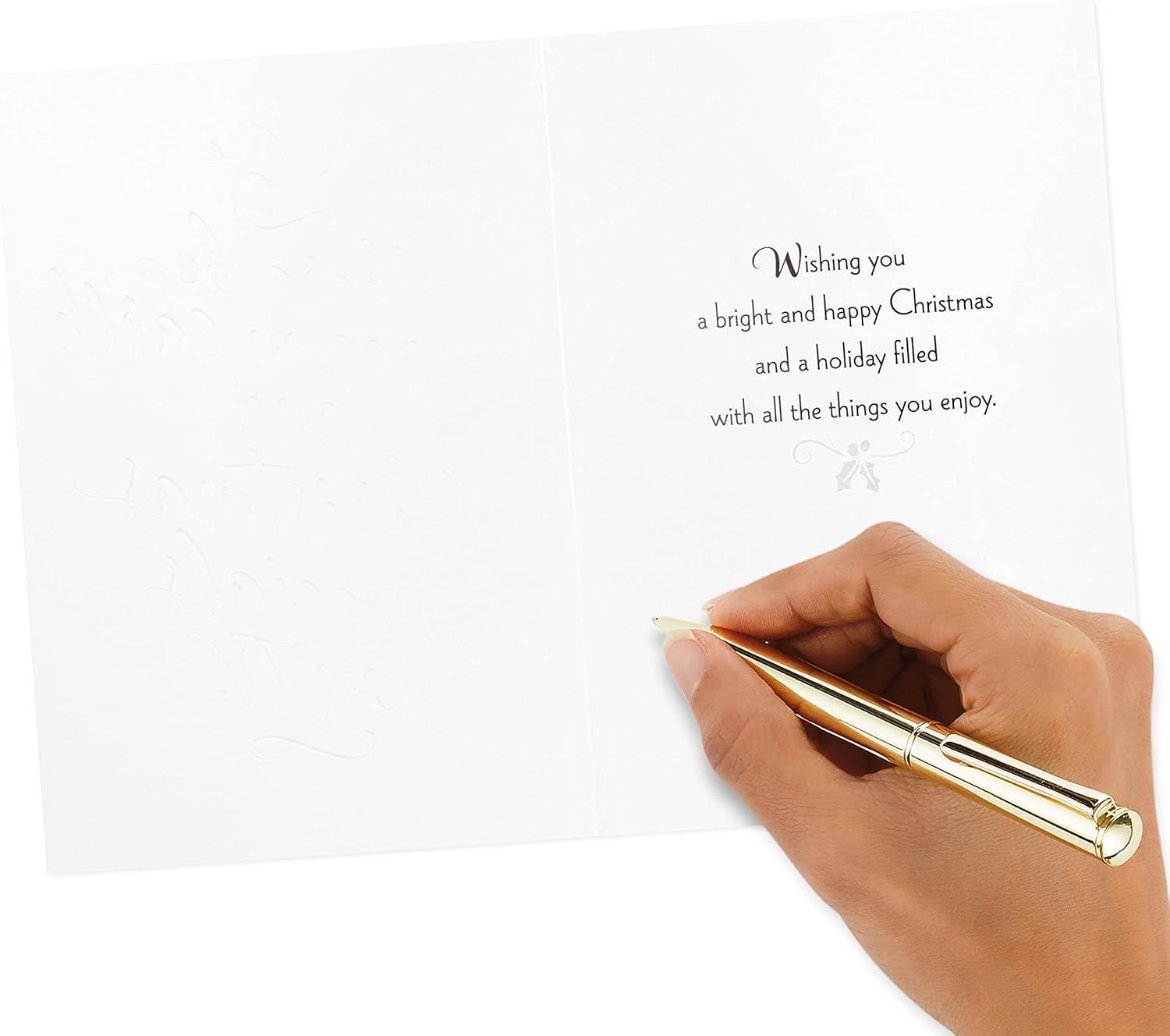 imageHallmark Boxed Christmas Cards Making Spirits Bright 16 Cards and EnvelopesRed Truck