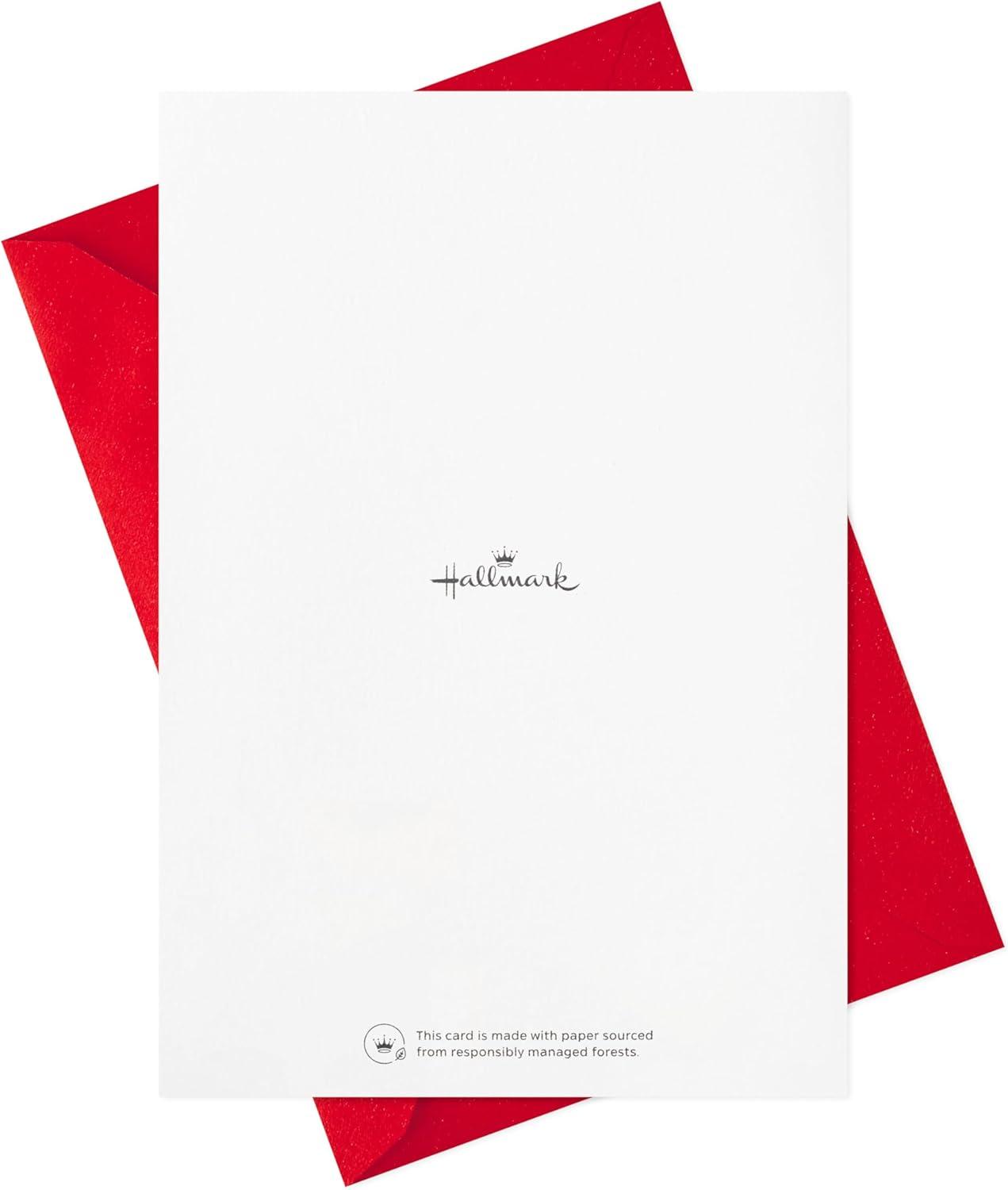 imageHallmark Christmas Cards 6 Cards with Envelopes Santa Driving Red CarJoyful Season