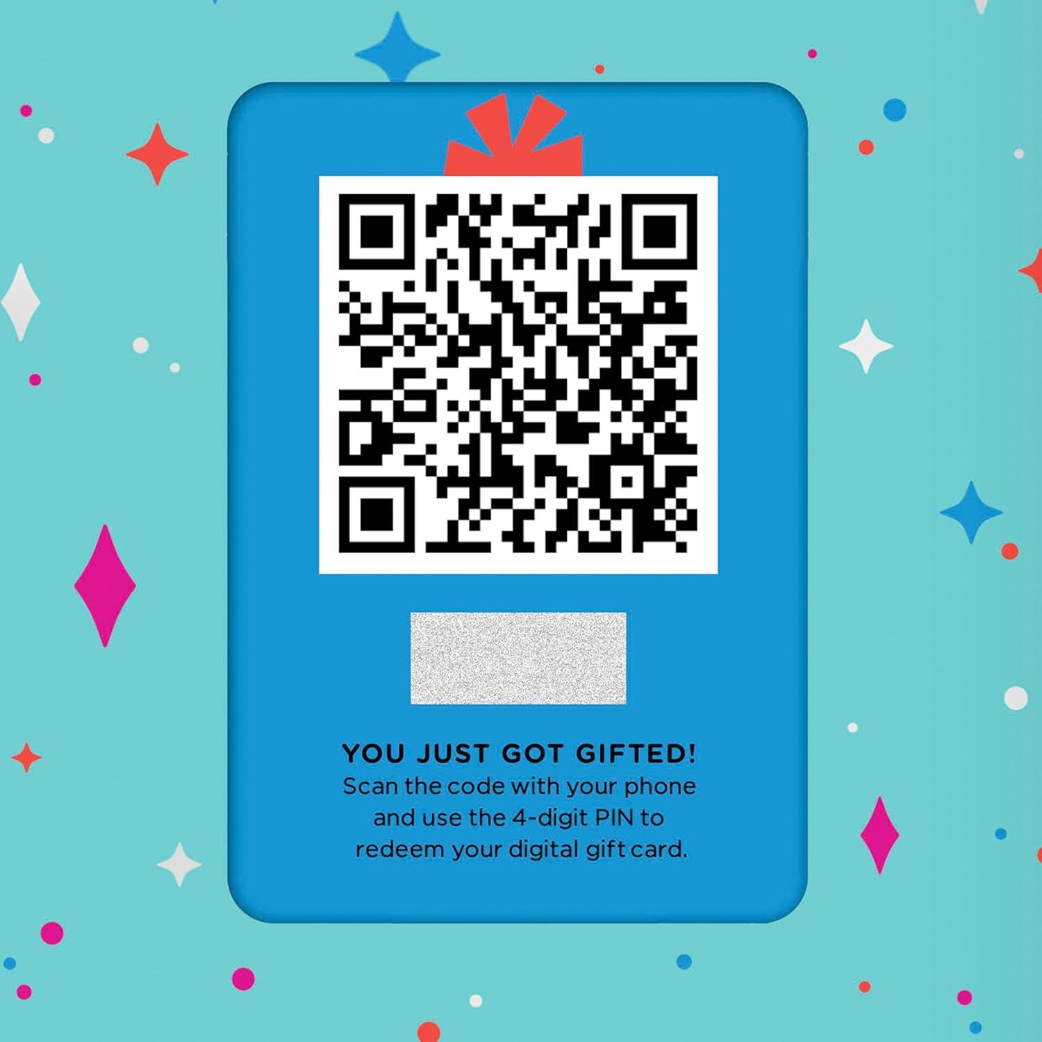 imageHallmark Gift Card Greeting Christmas Card Merry Mod SantaBirthday