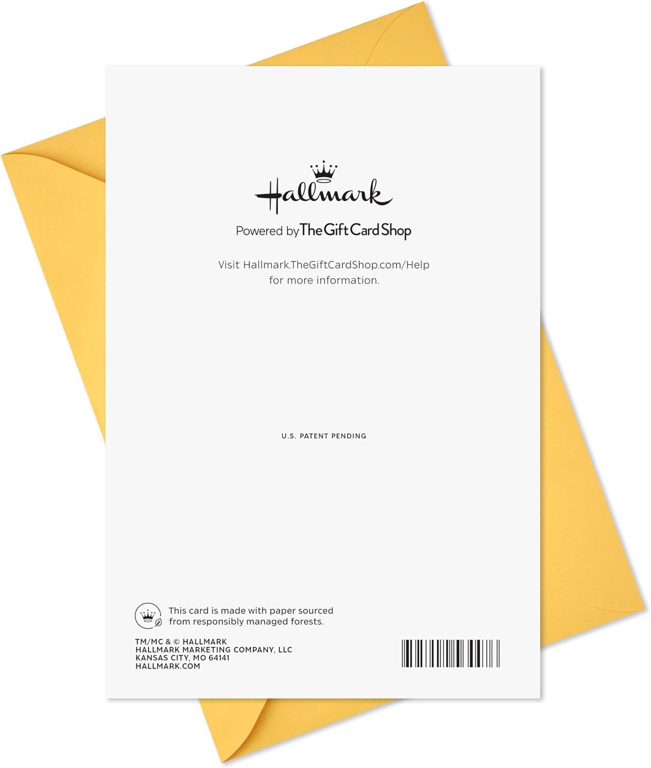 imageHallmark Gift Card Greeting Christmas Card Merry Mod SantaTreat Yourself