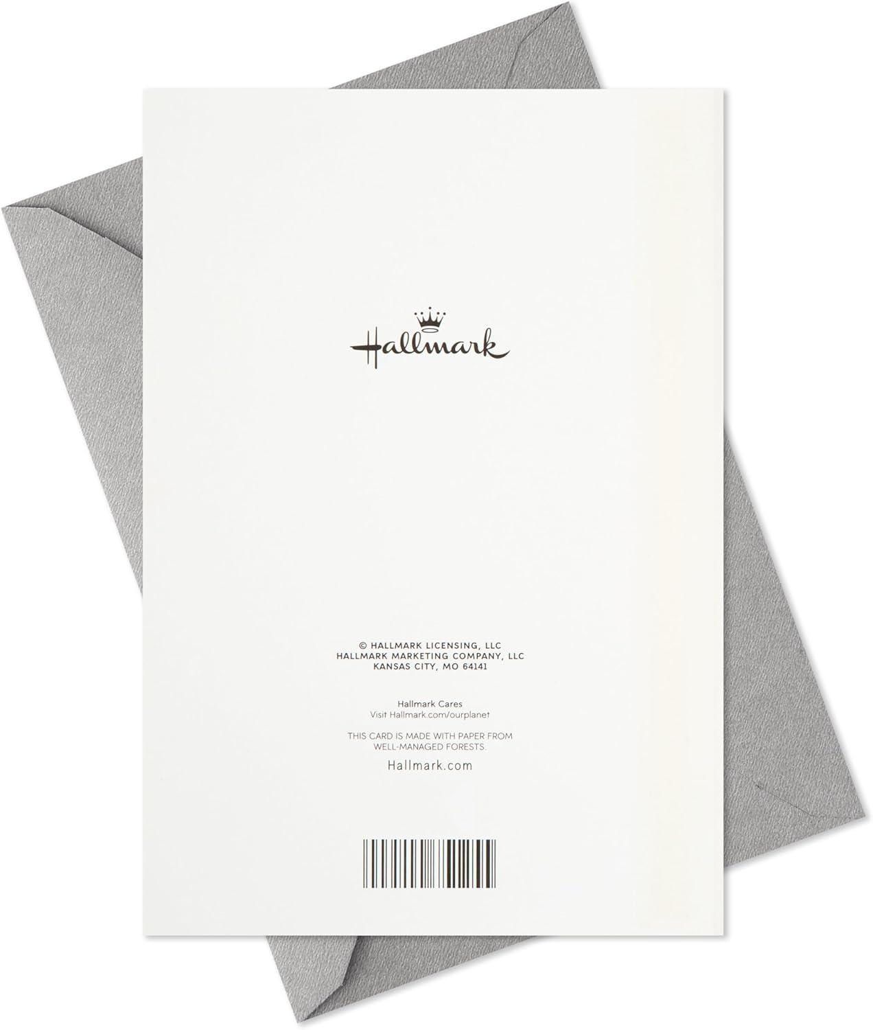 imageHallmark Glittery Gold Christmas Card Merry Christmas Thinking of You for Grandparents Aunts Uncles FriendsMerry Christmas