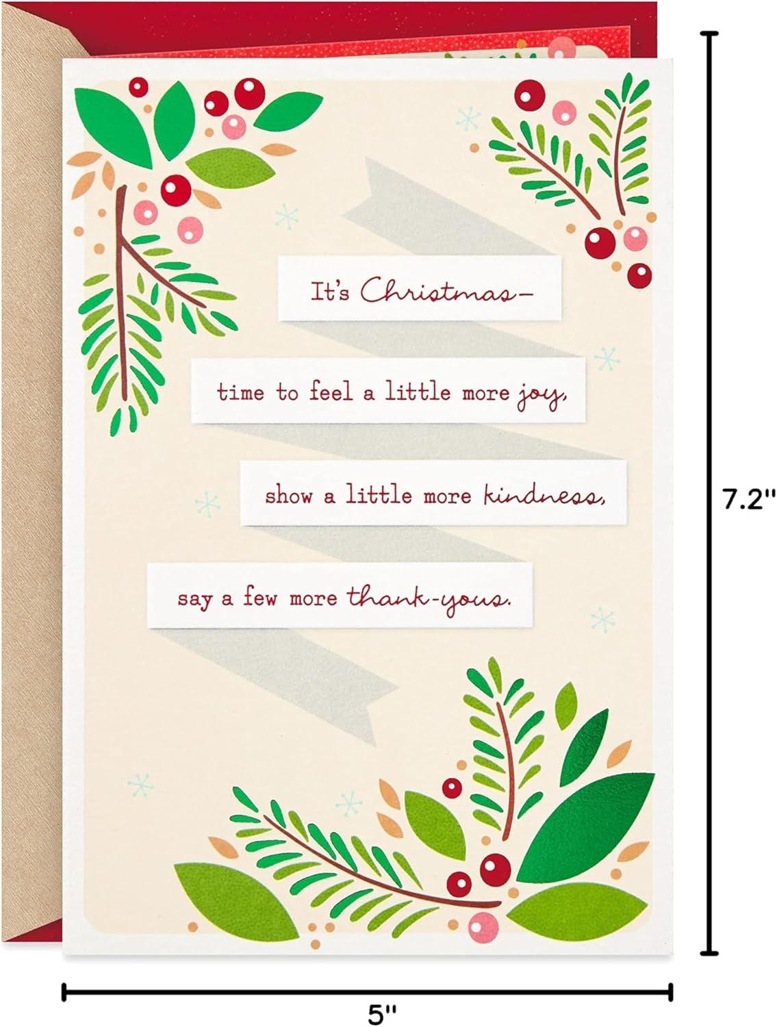 imageHallmark Holiday Card Fun Festive Warm and BrightYoure a Great Reason to be Thankful