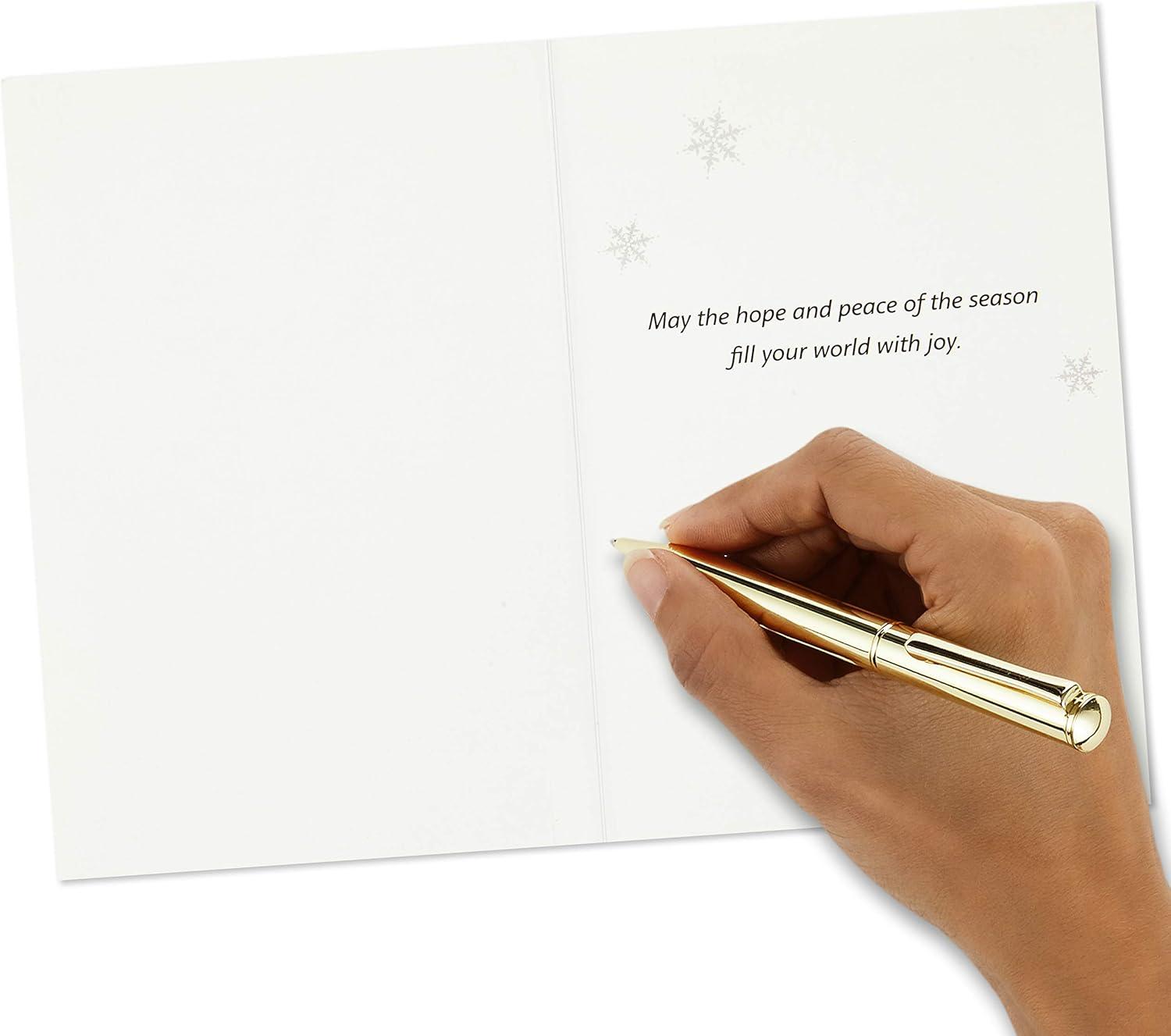 imageHallmark Image Arts Boxed Christmas Cards Assortment Seasonal Photos 4 Designs 24 Cards and Envelopes