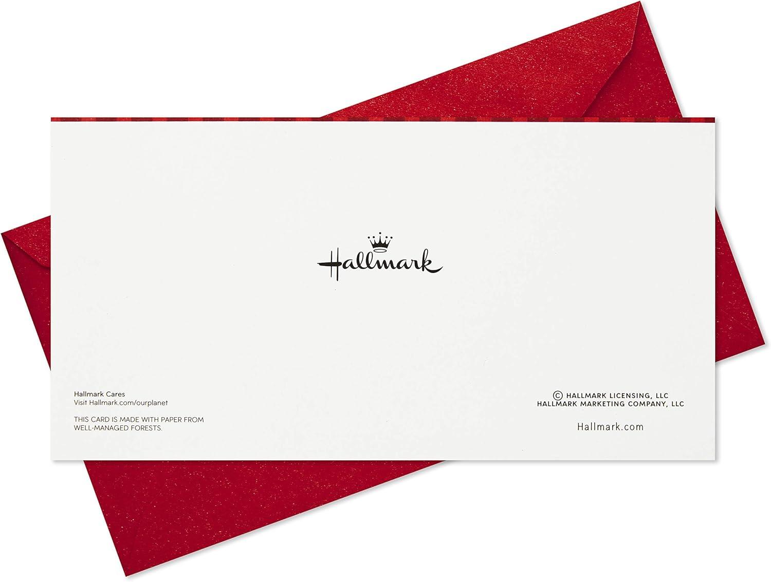 imageHallmark Pack of Christmas Money or Gift Card Holders Festive Snowman 10 Cards with EnvelopesMerry Christmas Plaid 10 Cards With Envelopes