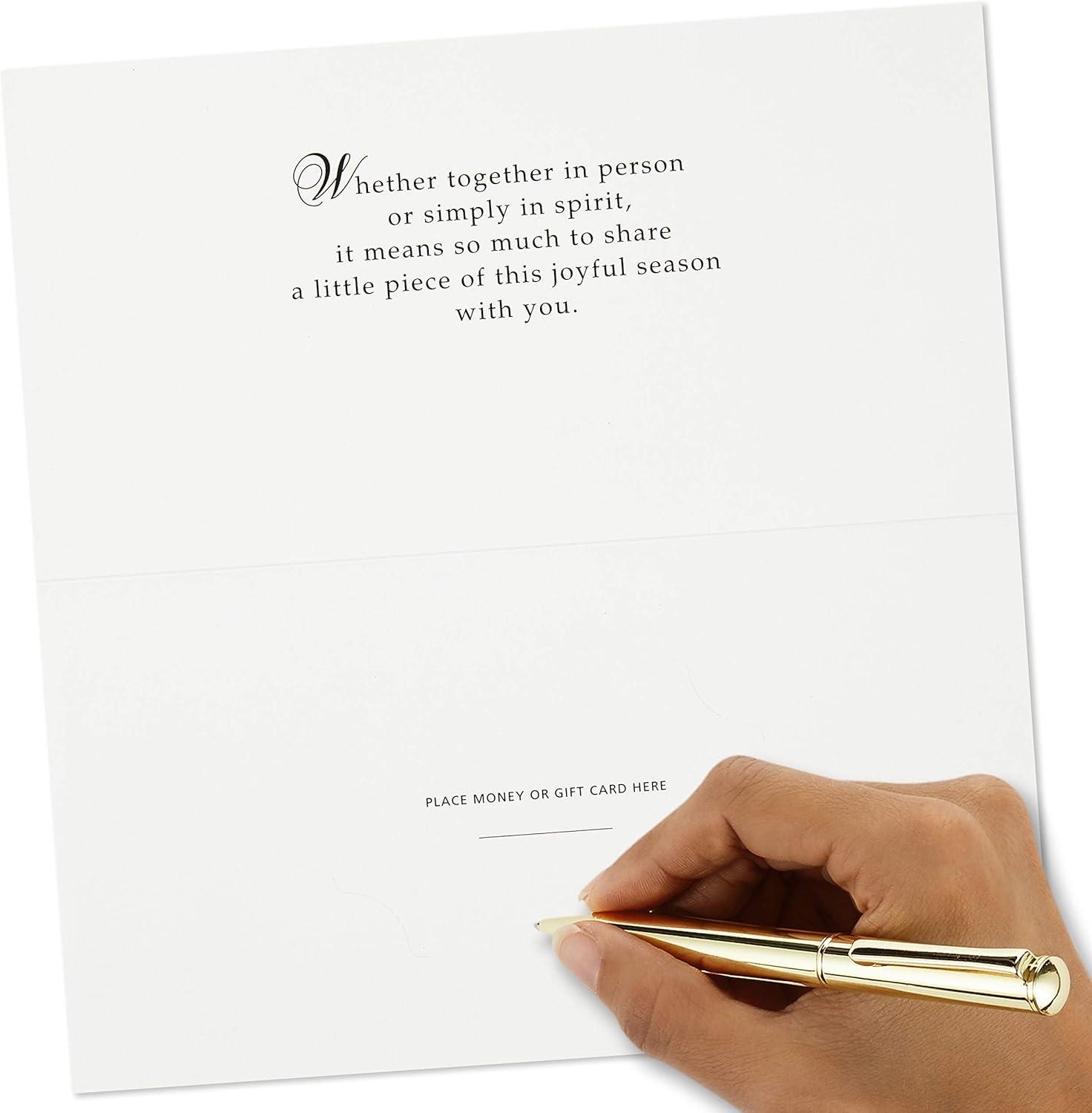 imageHallmark Pack of Christmas Money or Gift Card Holders Festive Snowman 10 Cards with EnvelopesMerry Christmas Plaid 10 Cards With Envelopes