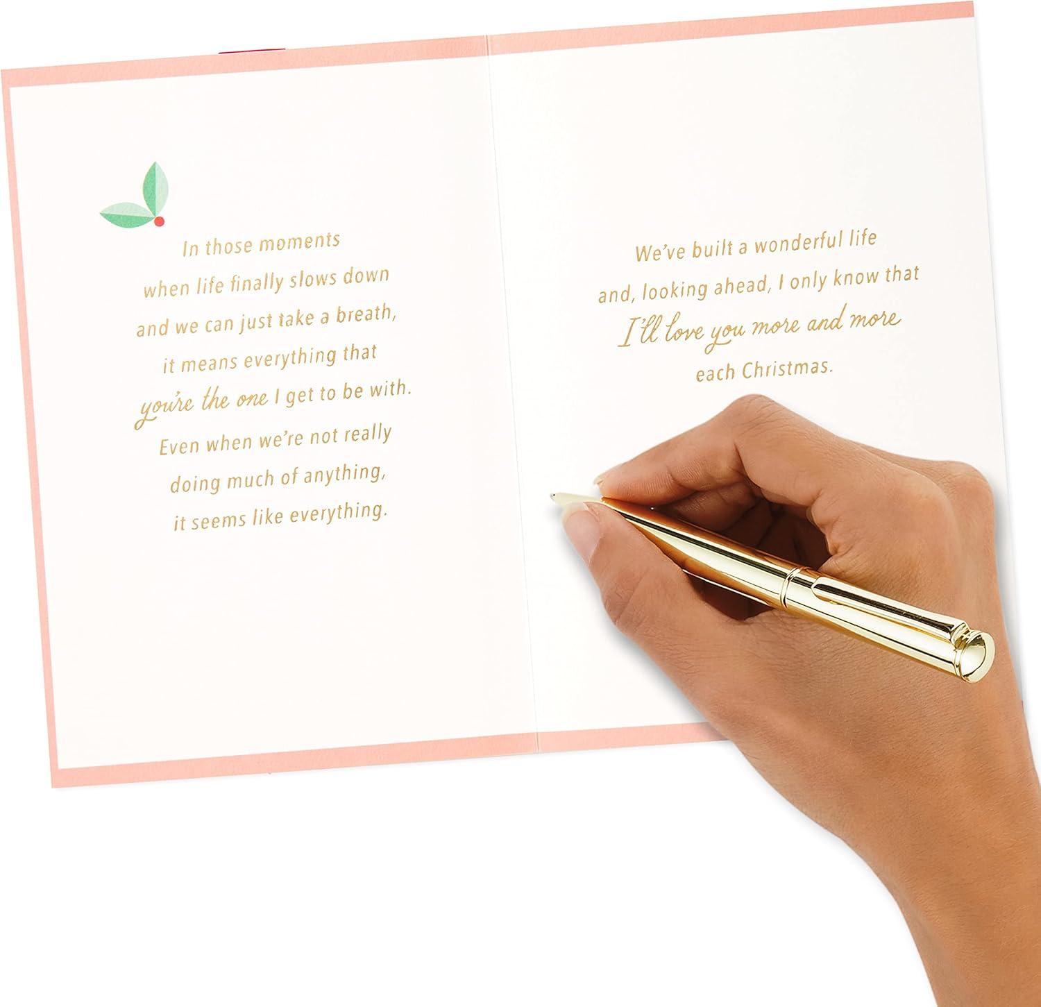 imageHallmark Romantic Christmas Card All I Want for ChristmasAll I Want for Christmas