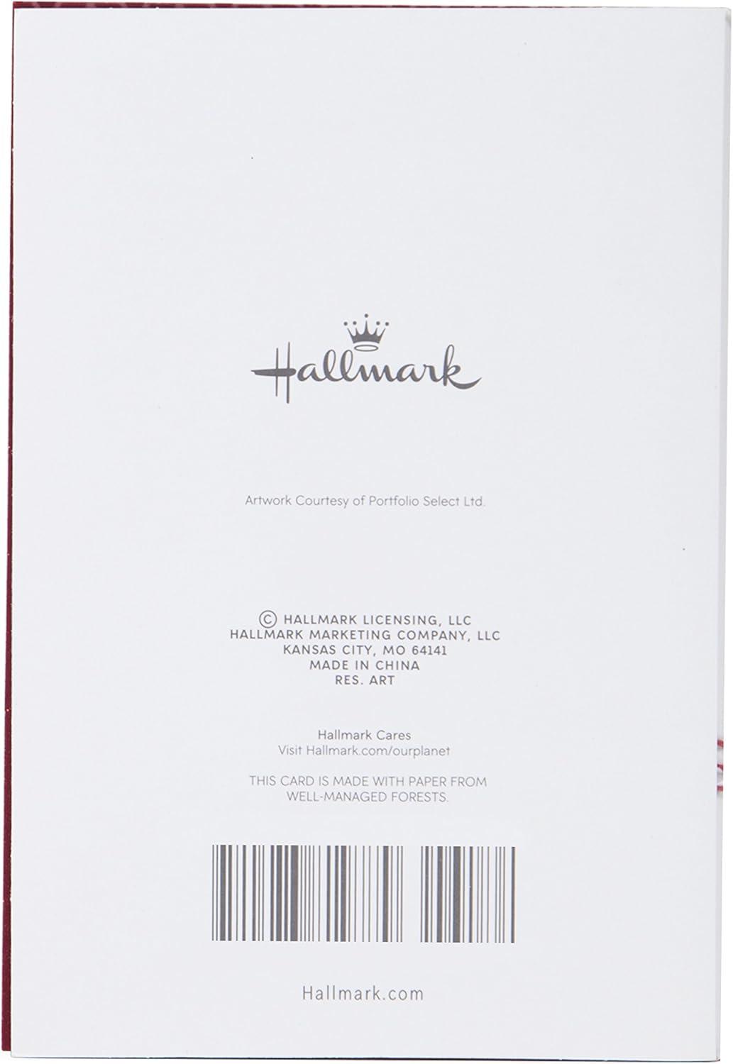 imageHallmark Romantic Christmas Card Campfire I Love Our Life TogetherBook with Heart