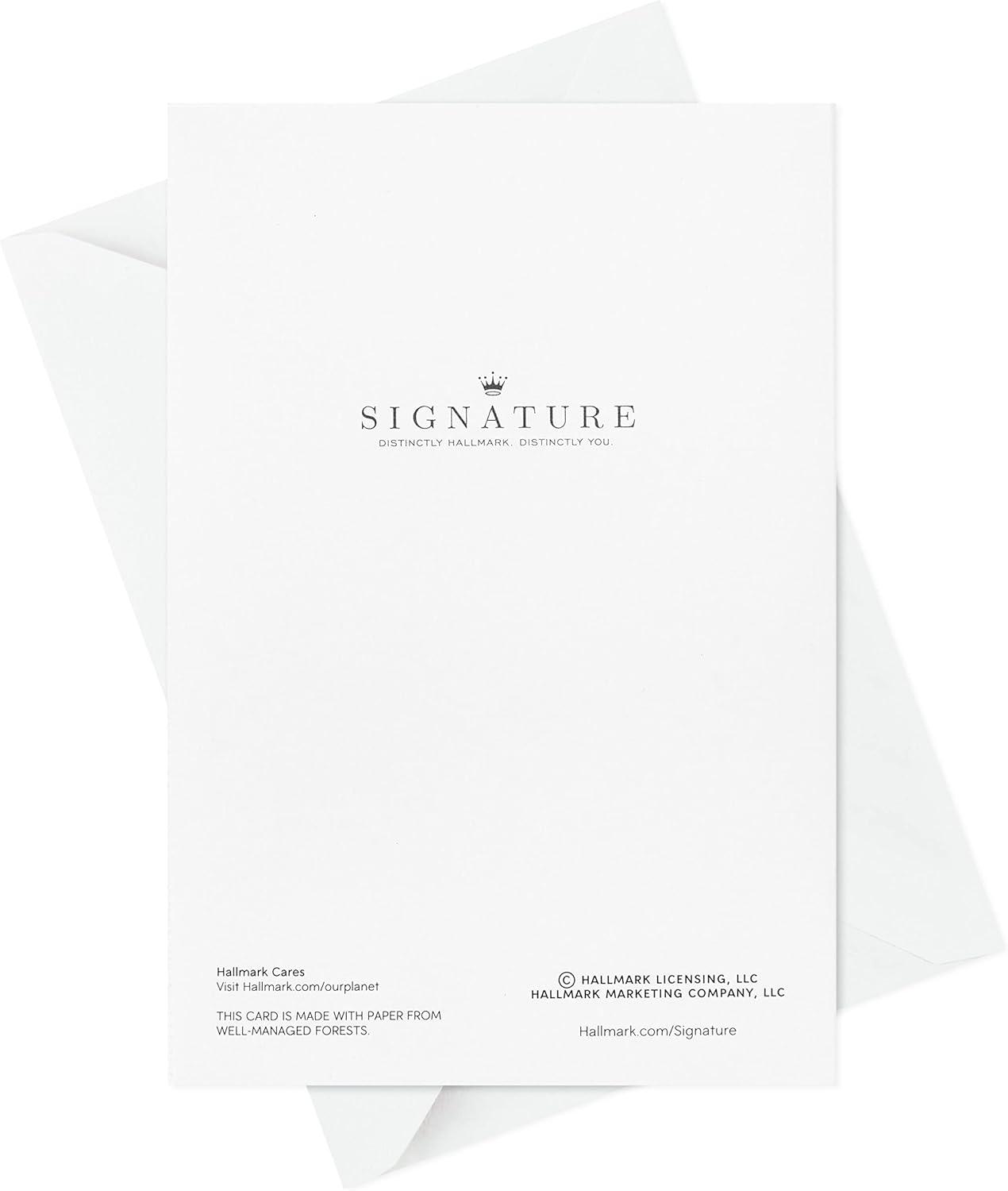 imageHallmark Signature Romantic Holiday Card for Significant Other Christmas Candy Cane HeartCandy Cane Heart