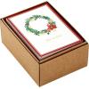 Hallmark Blank Cards, Boxed Christmas Cards Assortment (Christmas Lights & Presents, 24 Cards and Envelopes)(Classic Holiday Icons Blank Note Assortment)
